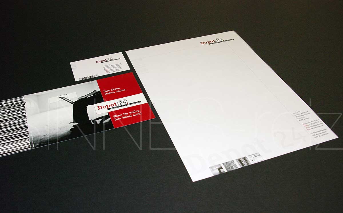 Corporate Design Kunde Möschner: Briefpapier * Visitenkarte * Flyer